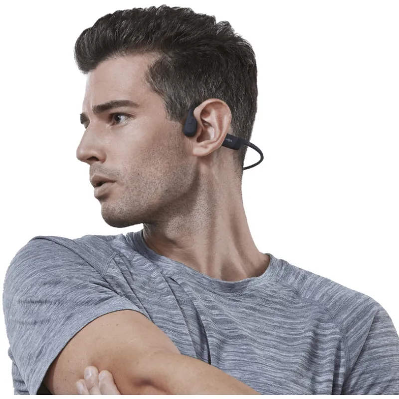 Shokz OpenRun Bone Conducting Headphones Black USB-C-4